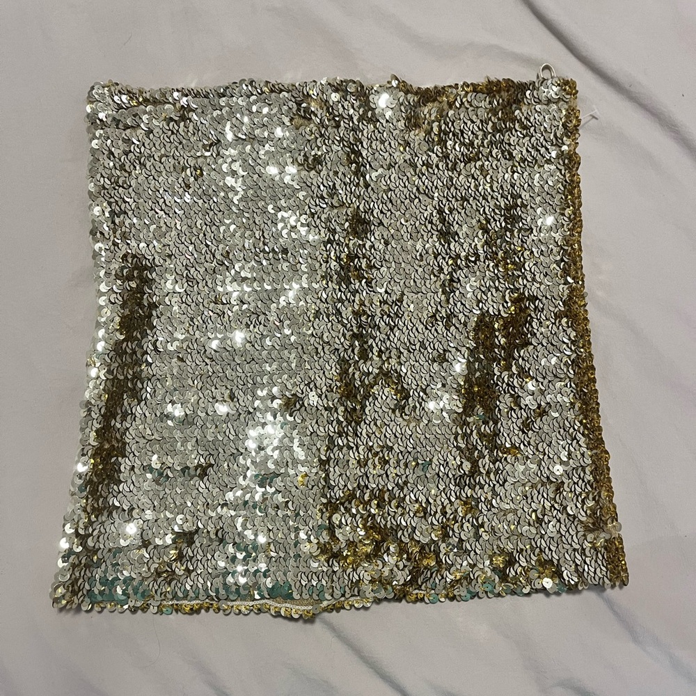 Y2K Sequin Tube Top Free People